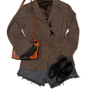 Gorgeous paris atelier houndstooth blazer preppy acedemia